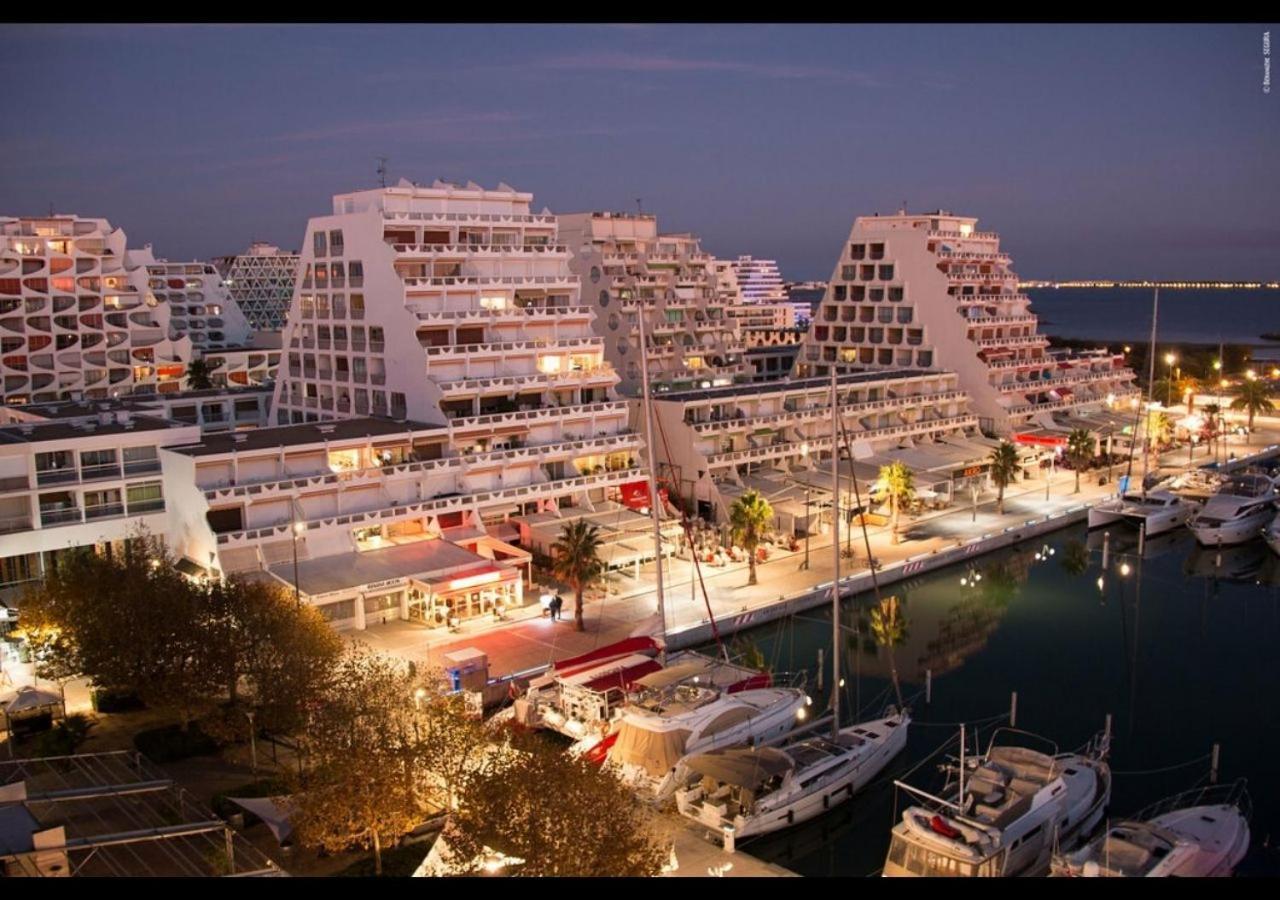 Classe 3 Etoiles - Magnifique Vue Sur Le Port - Wifi Et Clim La Grande-Motte Exterior foto