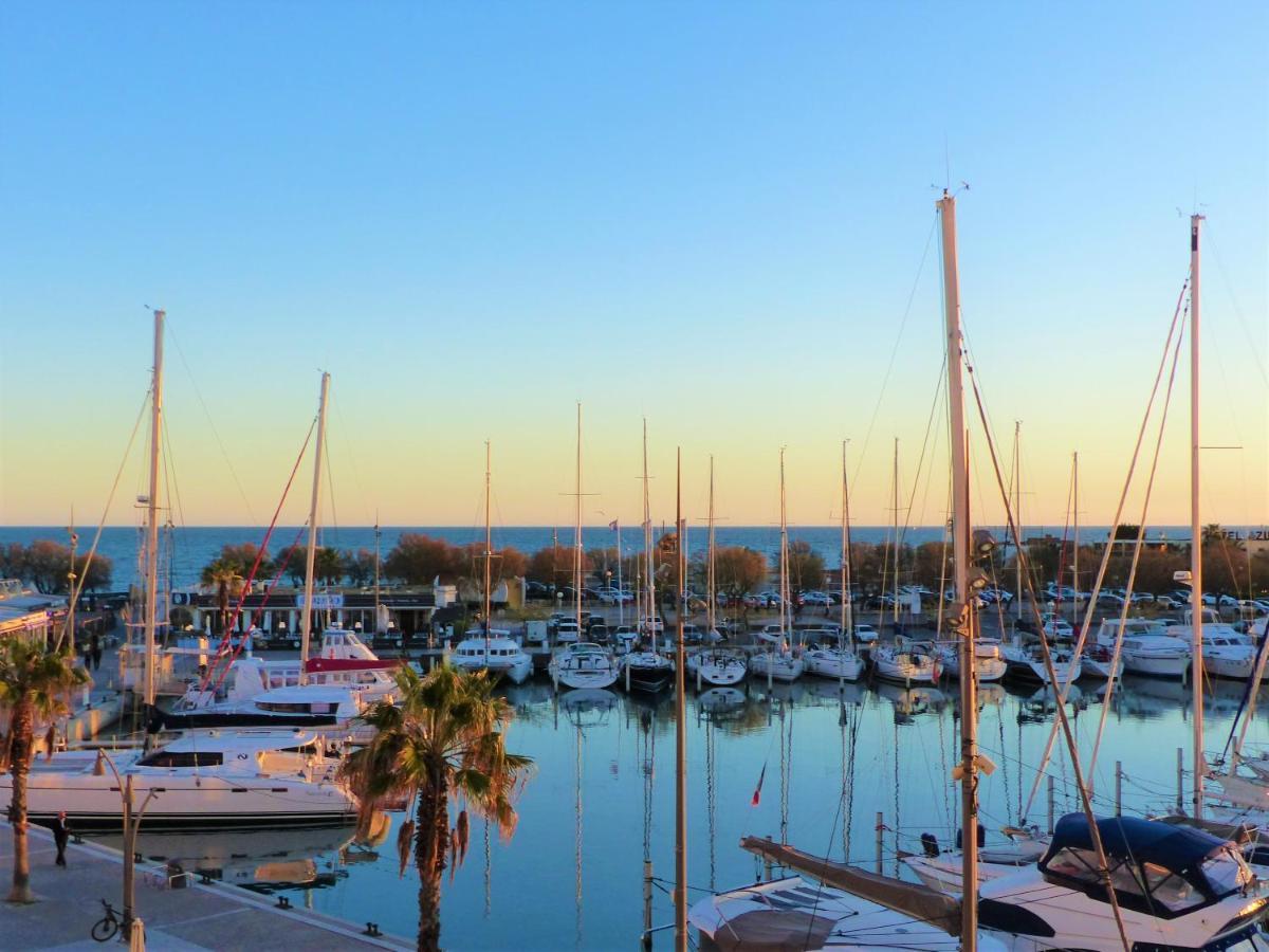 Classe 3 Etoiles - Magnifique Vue Sur Le Port - Wifi Et Clim La Grande-Motte Exterior foto
