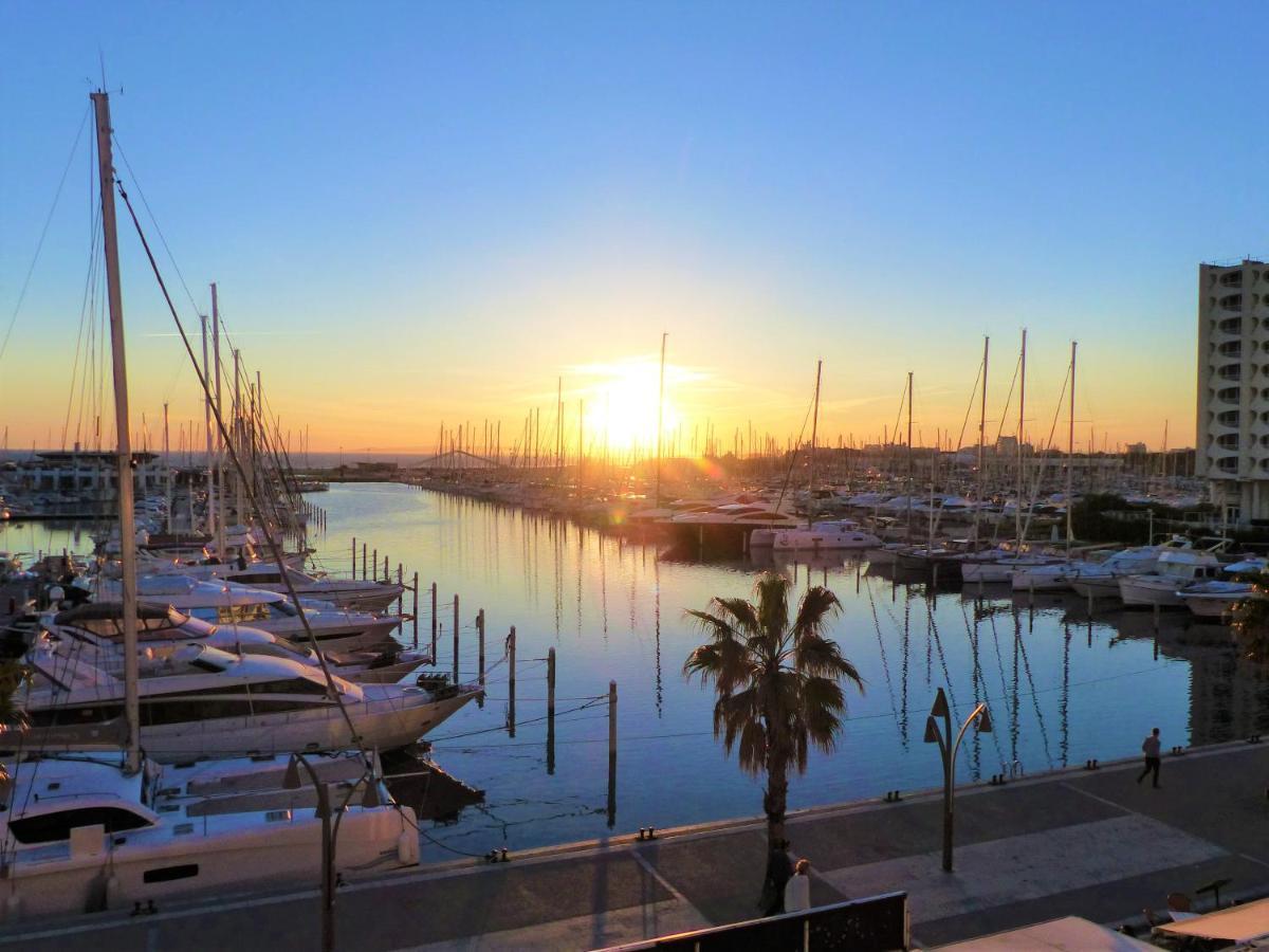 Classe 3 Etoiles - Magnifique Vue Sur Le Port - Wifi Et Clim La Grande-Motte Exterior foto