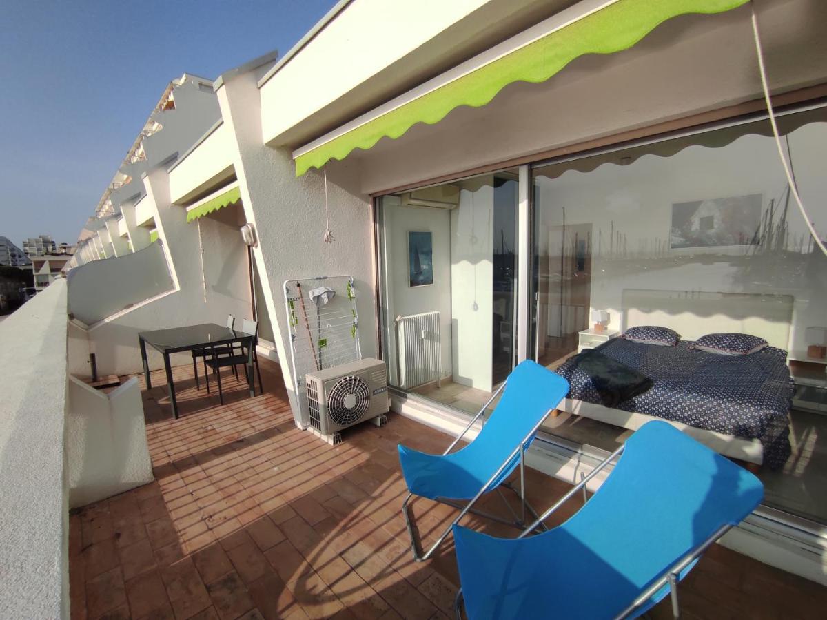 Classe 3 Etoiles - Magnifique Vue Sur Le Port - Wifi Et Clim La Grande-Motte Exterior foto